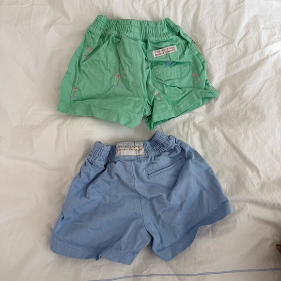 TBBC 2T Green and Blue Shorts Set - Par-tee shorts for the Masters, golf shorts - Picture 2 of 5
